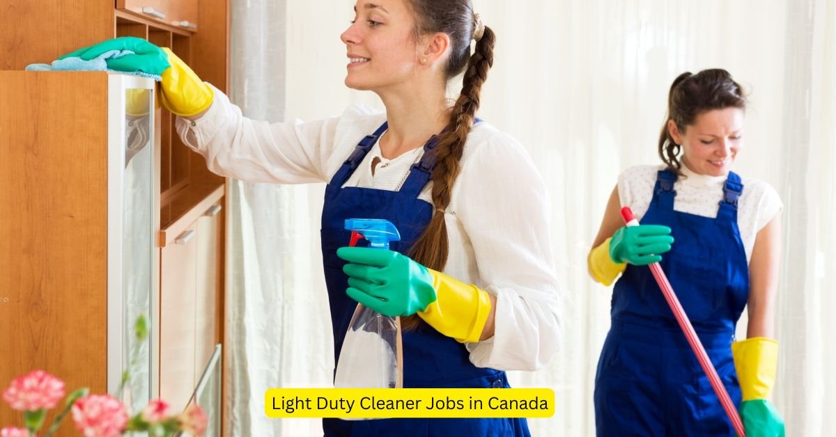 Light Duty Cleaner Jobs in Canada