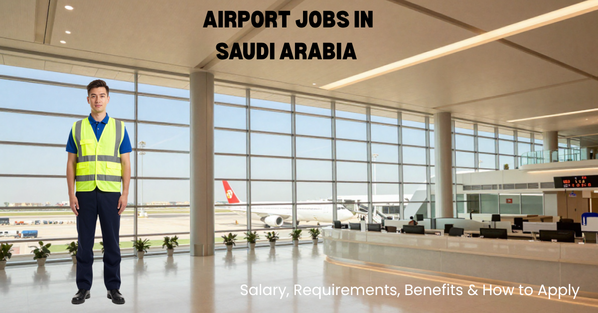 Airport Jobs in Saudi Arabia 2026 – Salary, Requirements, Benefits & How to Apply